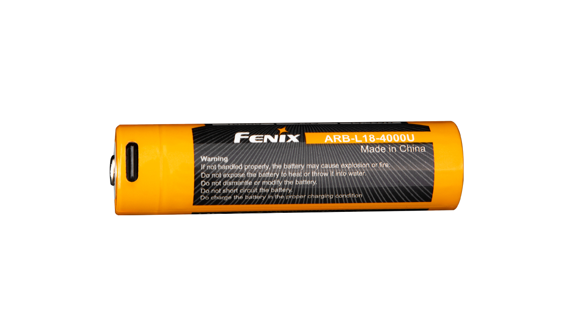 Dobíjecí USB-C baterie Fenix 18650 4000 mAh (Li-Ion)